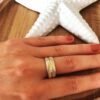 Bague Ajustable Gold Leaf
