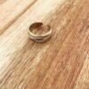 Bague Ajustable Gold Leaf – Image 3