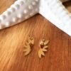 Boucles d'Oreilles Golden Growth – Image 3