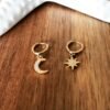 Boucles d'Oreilles Golden East – Image 3