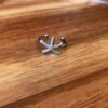 Bague Ajustable Silver Starfish – Image 3