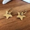 Boucles d'Oreilles Golden Big Star – Image 3