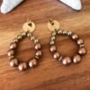 Boucles d'oreilles Pearl Brown Imperial – Image 4