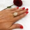 Bague Ajustable Golden Pink Royal