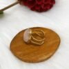 Bague Ajustable Golden Pink Royal – Image 3