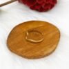 Bague Ajustable Golden Big Wave – Image 3