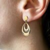 Boucles d'oreilles Golden Big Drop's