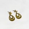 Boucles d'oreilles Golden Big Drop's – Image 2