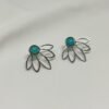 Boucles d'Oreilles Silver Lotus Beauty – Image 7