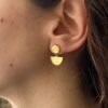 Boucles d'Oreilles Moon Charm – Image 3