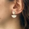 Boucles d'Oreilles Moon Charm – Image 6
